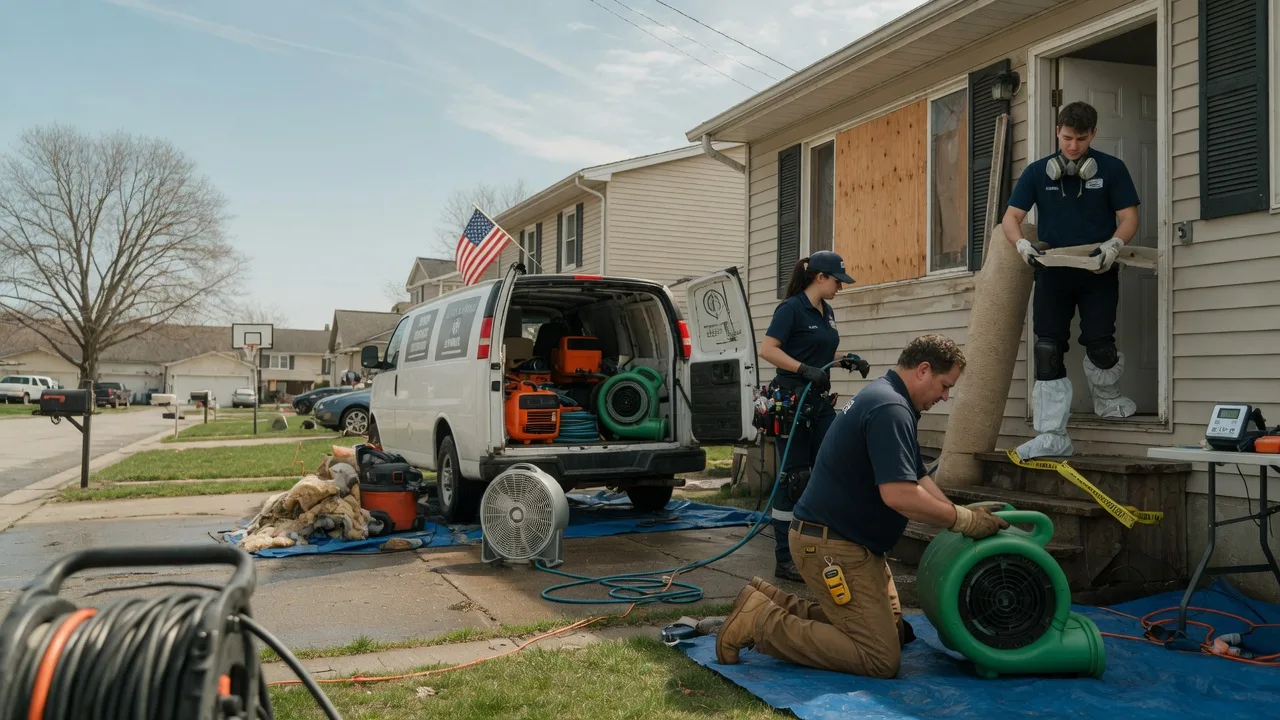 Water Damage Restoration in Poplar, MT near me